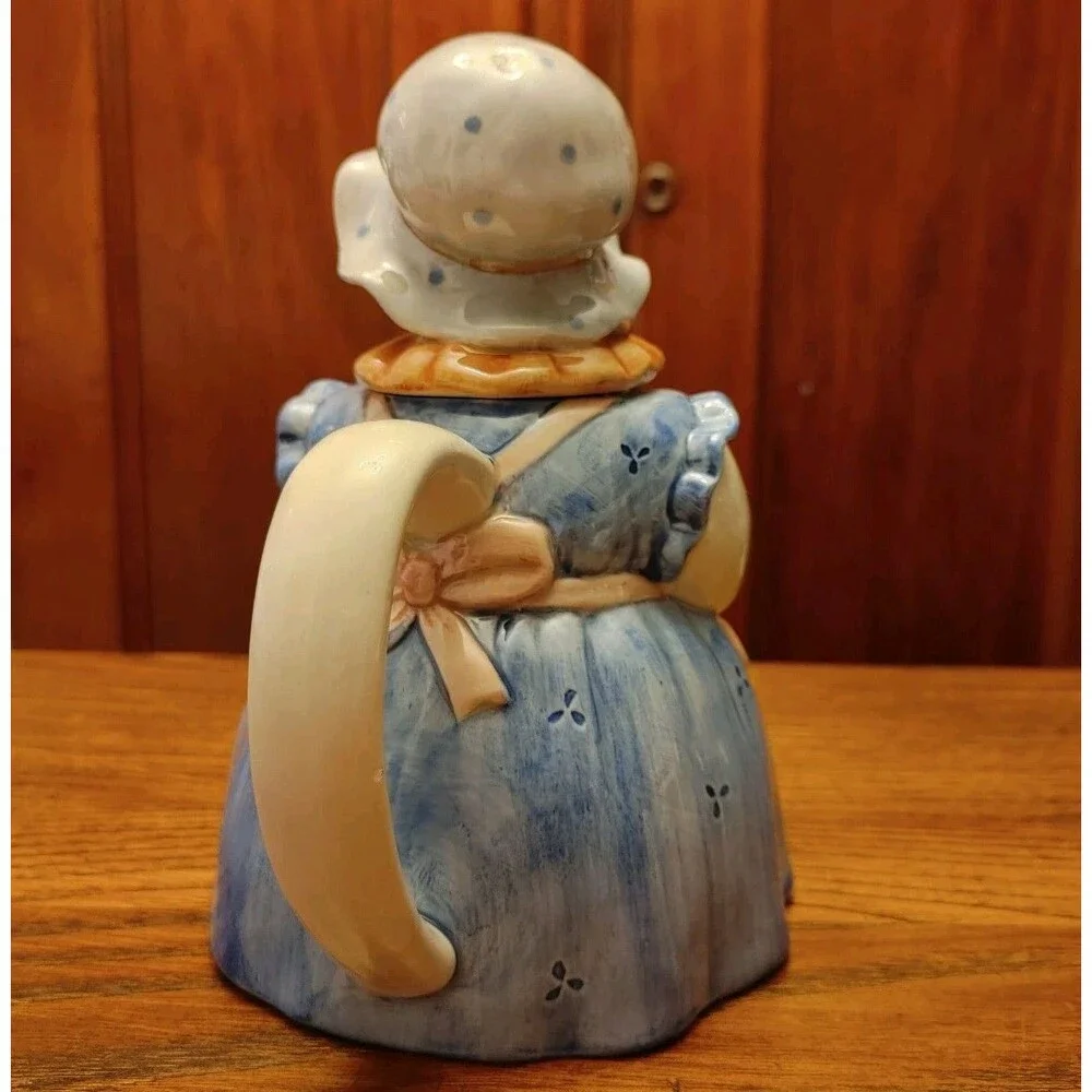 MCM ~ Vintage Otagiri Mother Goose Duck Figurine Teapot Hand Crafted In JAPAN EC